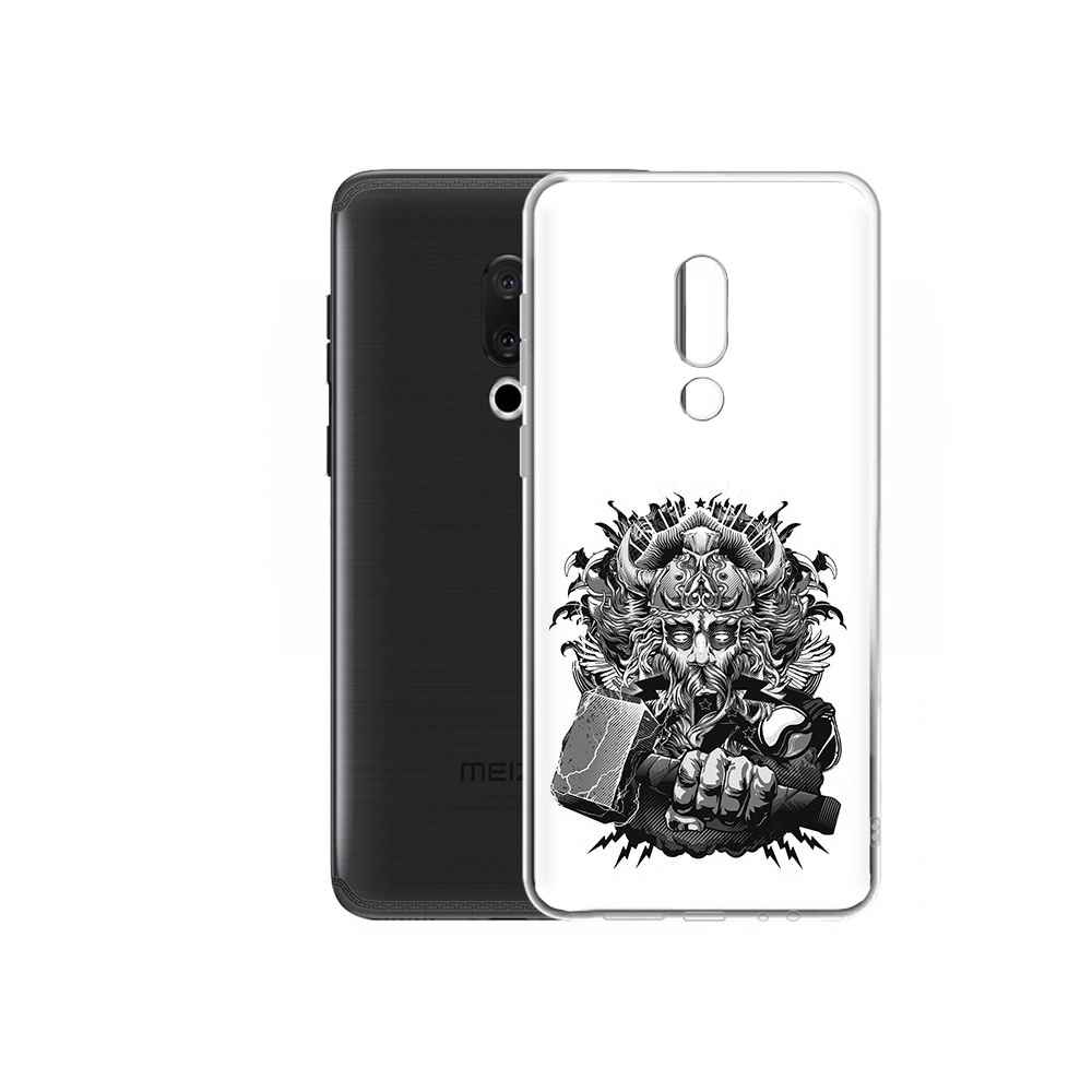 

Чехол MyPads Tocco для Meizu M15 Plus злой тор, Прозрачный, Tocco