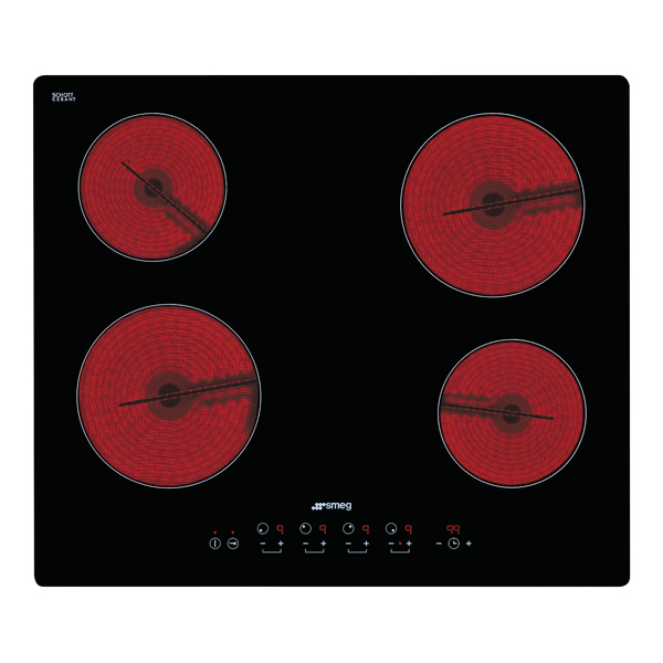 

Встраиваемая варочная панель электрическая Smeg SE2640TD2 Black, SE2640TD2