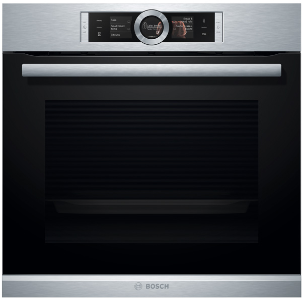 

Встраиваемый электрический духовой шкаф Bosch HBG6769S1F Silver, HBG6769S1F