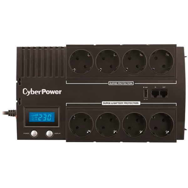 

Источник бесперебойного питания Cyberpower BR650ELCD, BR650ELCD