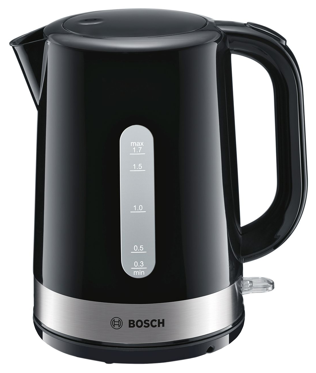 Чайник электрический Bosch KunStStoff 1.7 л черный картридж lexmark с черным тонером высокой емкости 3000 стр b225h00