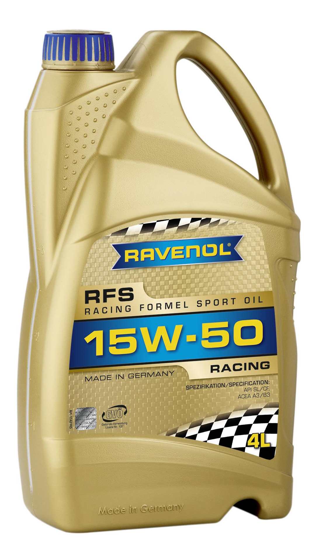 фото Моторное масло ravenol racing formel sport sae 15w-50 4л