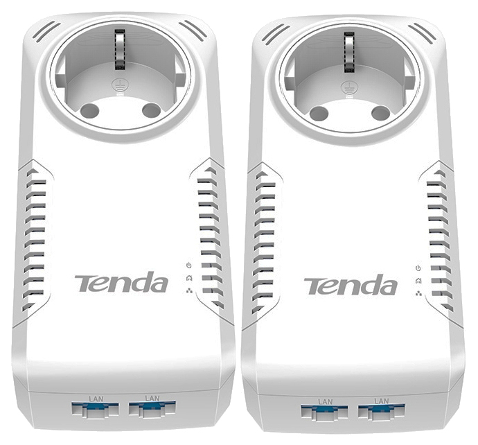 

Комплект powerline-адаптеров Tenda P1002P Kit 2шт, P1002P Kit