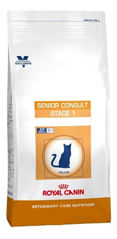 фото Сухой корм для кошек royal canin senior consult stage 1 старше 7 лет, домашняя птица,0,4кг