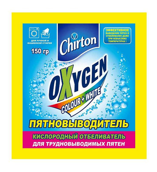 фото Пятновыводитель chirton oxygen кислородный 150 г