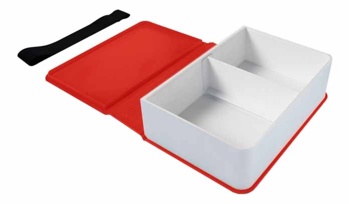

Ланч-бокс black+blum bOX BOOK BK-LB004, ланч-бокс BOX BOOK BK-LB004, красный
