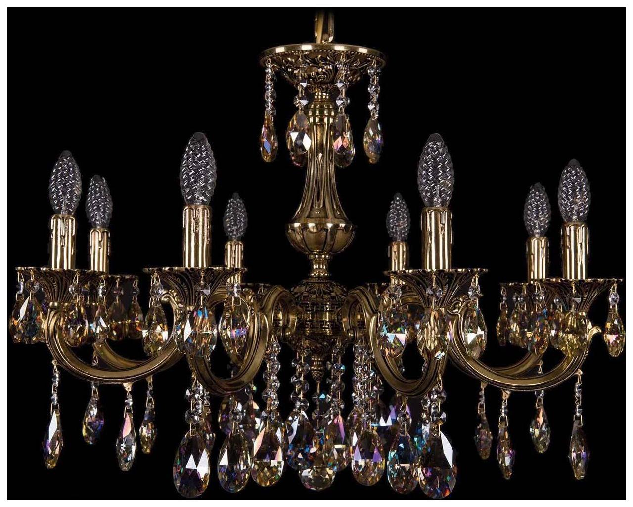 

Люстра подвесная Bohemia Ivele Crystal 1702/8/265/A/GB/K701