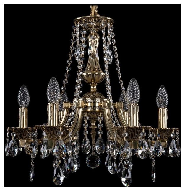 

Люстра подвесная Bohemia Ivele Crystal 1771/6/150/A/GB