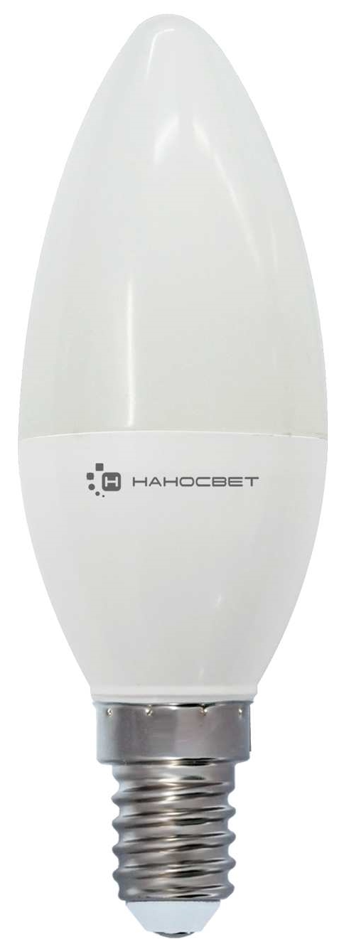 

Лампа светодиодная E14 6W 4000K свеча матовая LE-CD-6/E14/840 L251, l251