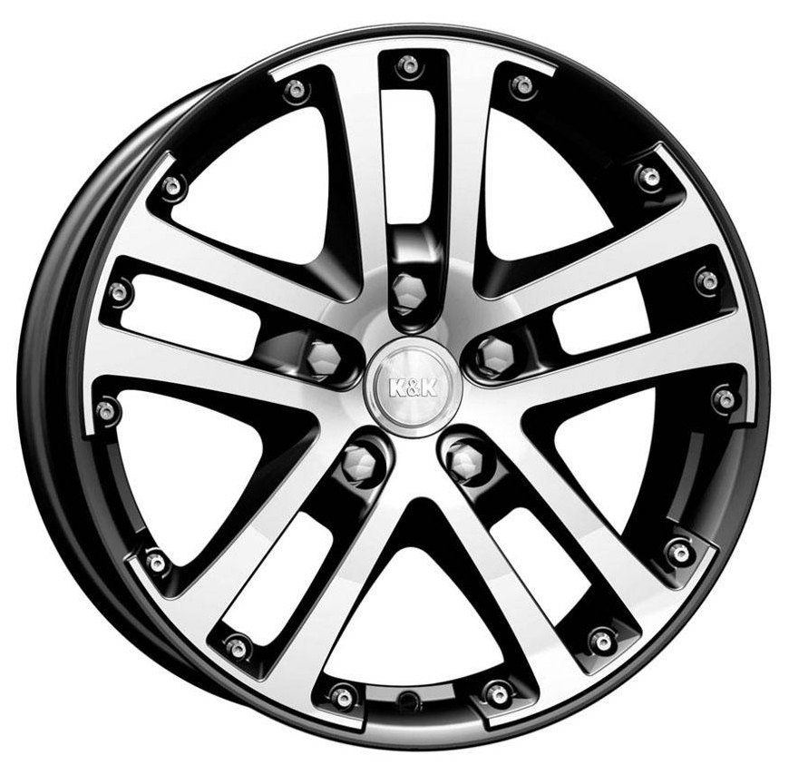 

Колесный диск K&K Rapid R17 7J PCD5x112 ET45 D66.6 (9700), Черный, кС423