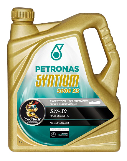 фото Моторное масло petronas syntium 5000 xs 5w-30 4л