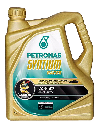 Моторное масло Petronas Syntium Racer 18084019 10W60 4л