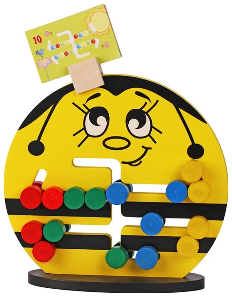 Логические игры Краснокамская игрушка Пчелка ЛИ-04 каталка игрушка стеллар пчелка