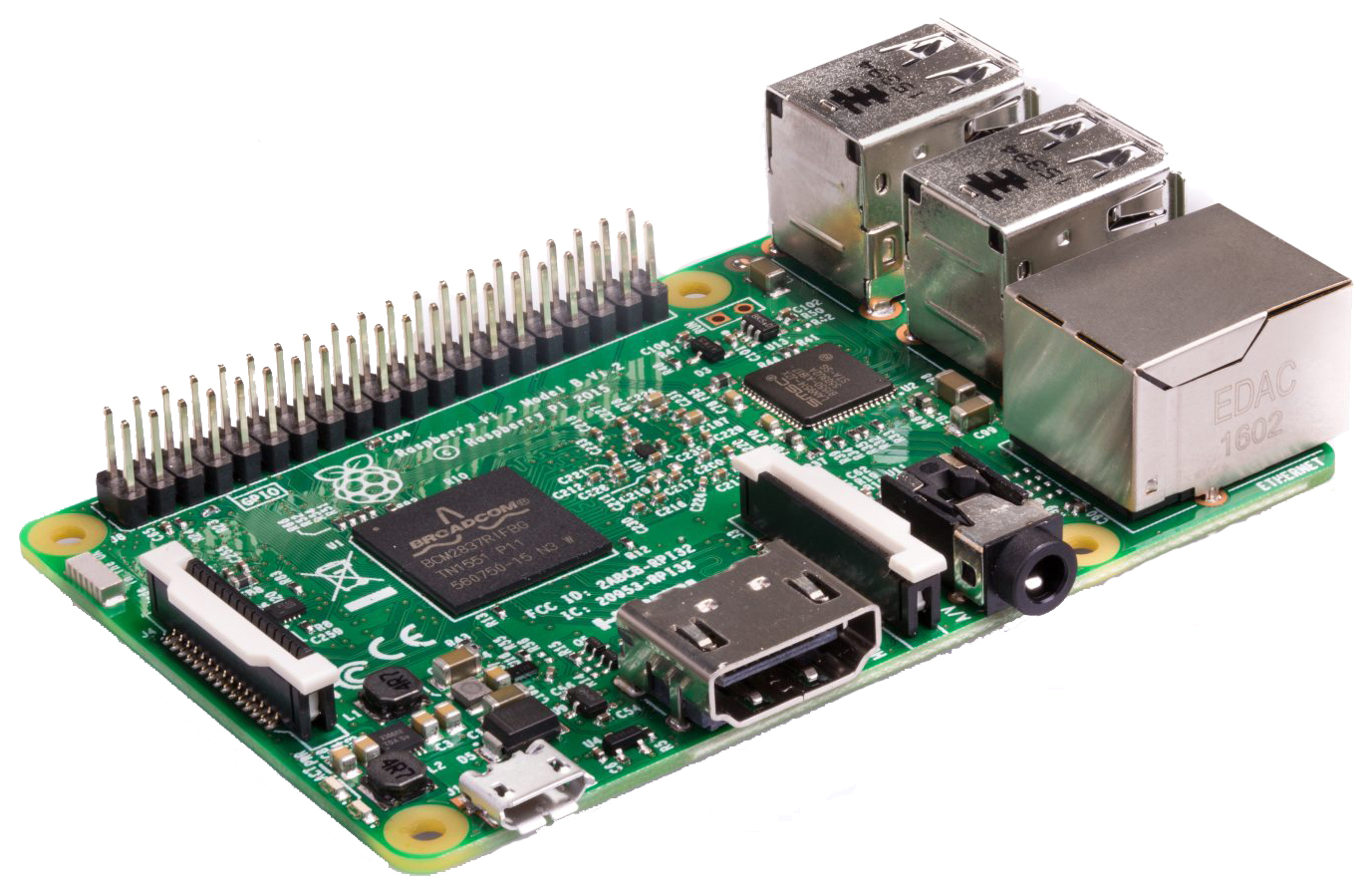 фото Системный блок мини raspberry pi 3 model b