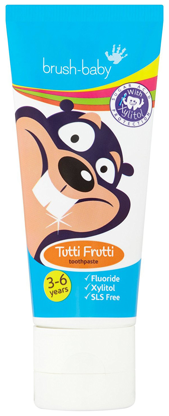 Купить Зубная паста Brush-Baby Children's Tutti Frutti 75 мл,