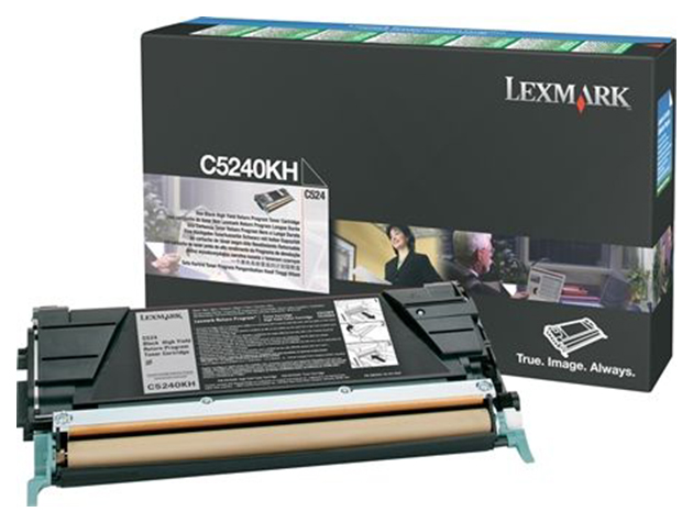 фото Картридж для лазерного принтера lexmark c5240kh, черный, оригинал