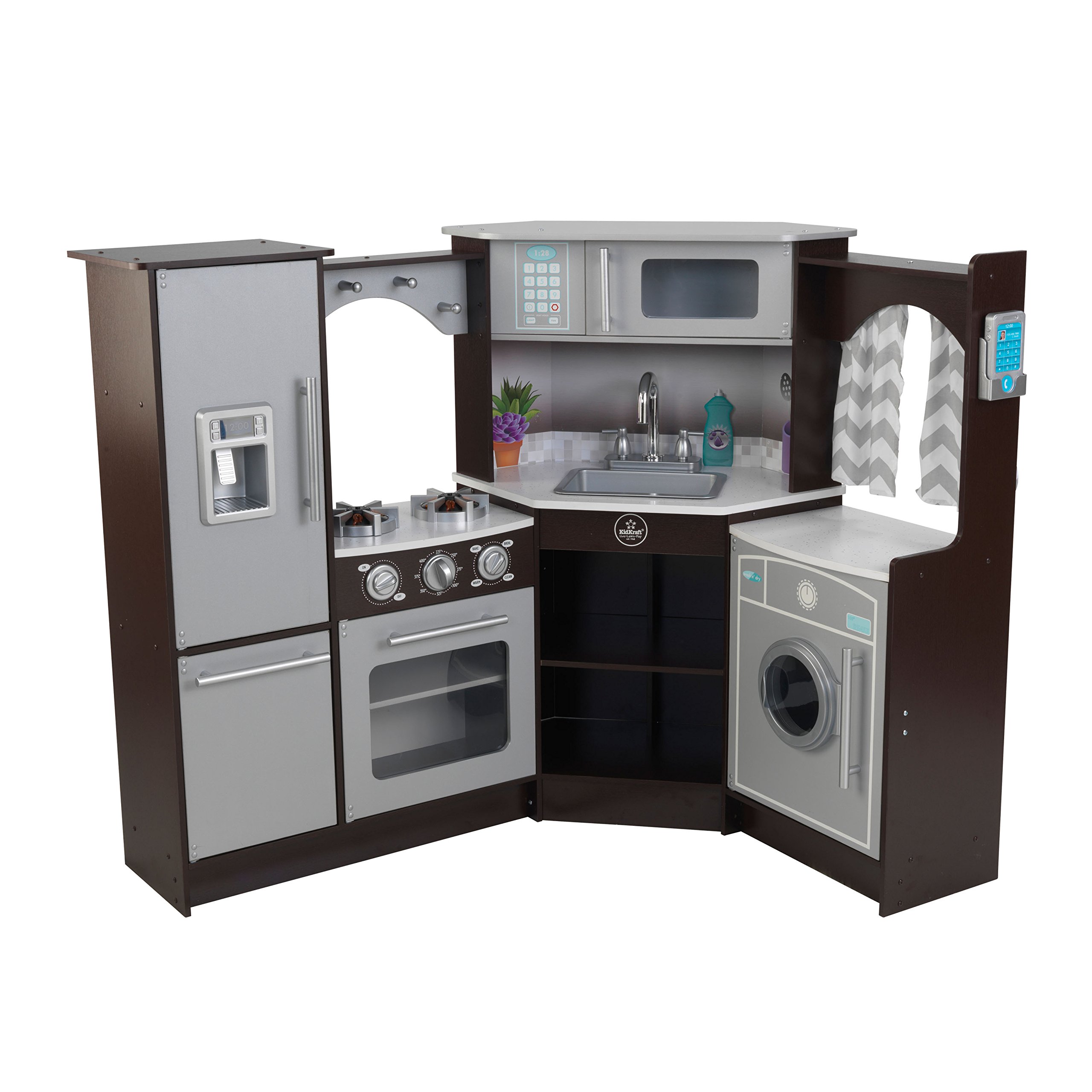 

Детская кухня KidKraft Duluxe big Эспрессо-Интерактив, Duluxe big