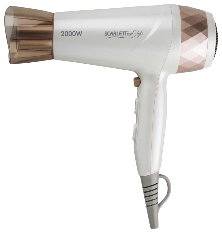 фото Фен scarlett top style sc-hd70i29 white/gold