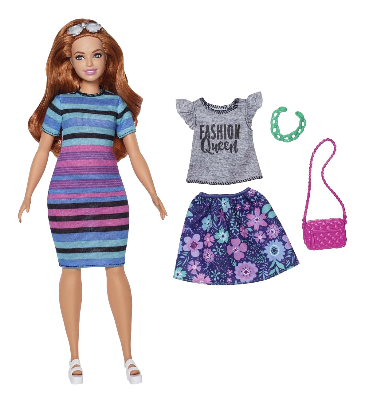 Кукла Barbie Игра с модой Пышная FJF67/FJF69