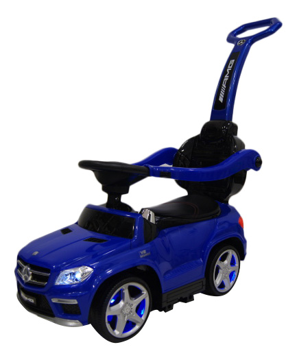 Толокар Mercedes-Benz синий RIVERTOYS веломобиль rivertoys mercedes benz h333hh синий