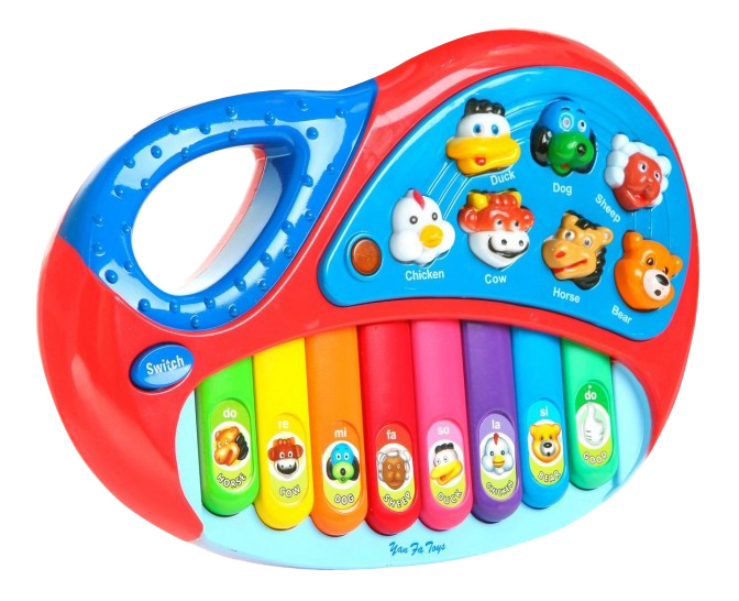 фото Детский музыкальный инструмент animal piano shenzhen toys б19068