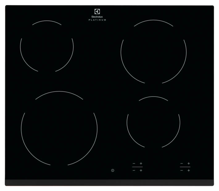 фото Встраиваемая варочная панель электрическая electrolux ehf96240fk black