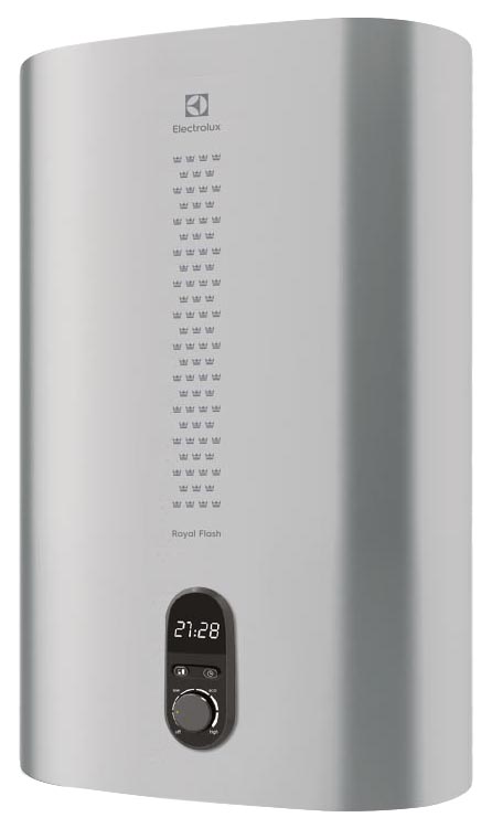 фото Водонагреватель накопительный electrolux ewh 80 royal flash silver