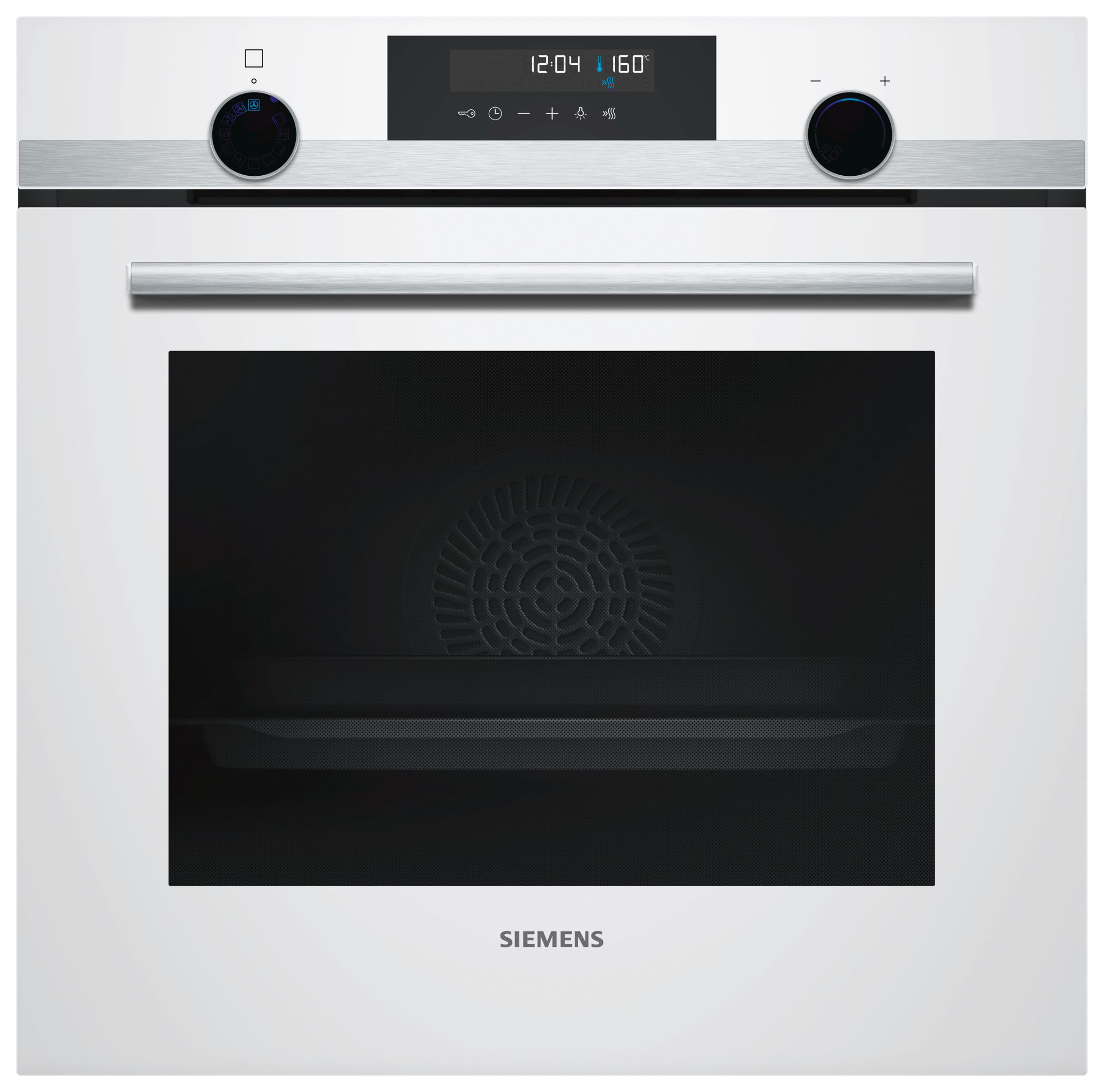 фото Встраиваемый электрический духовой шкаф siemens hb578g6w0r white/silver