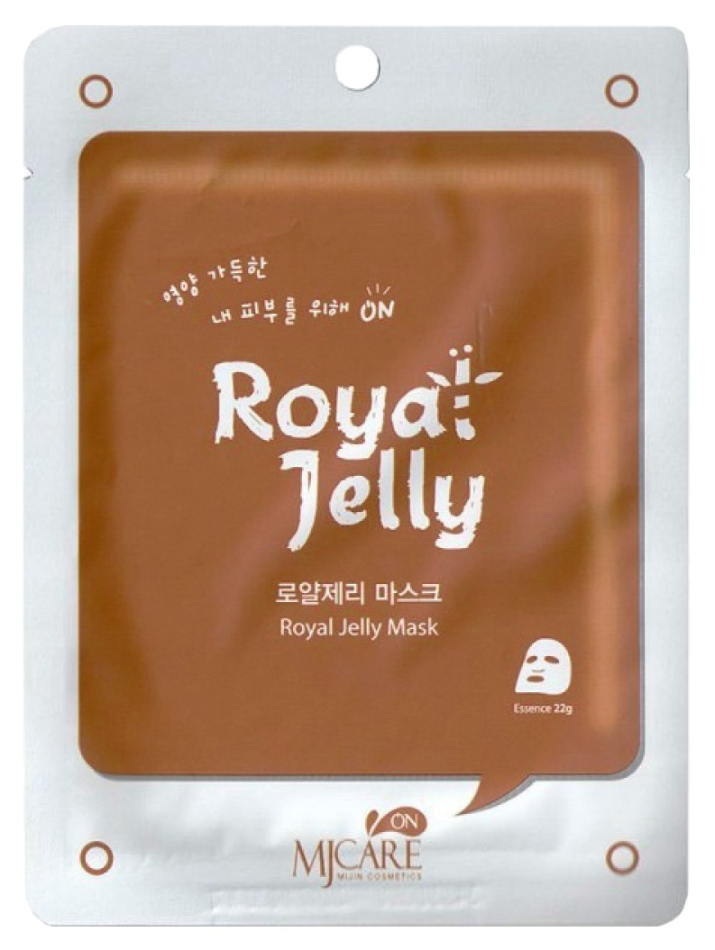 Маска для лица Mijin Royal Jelly 22 г эссенция для лица novosvit royal jelly pollen сияющая 35мл