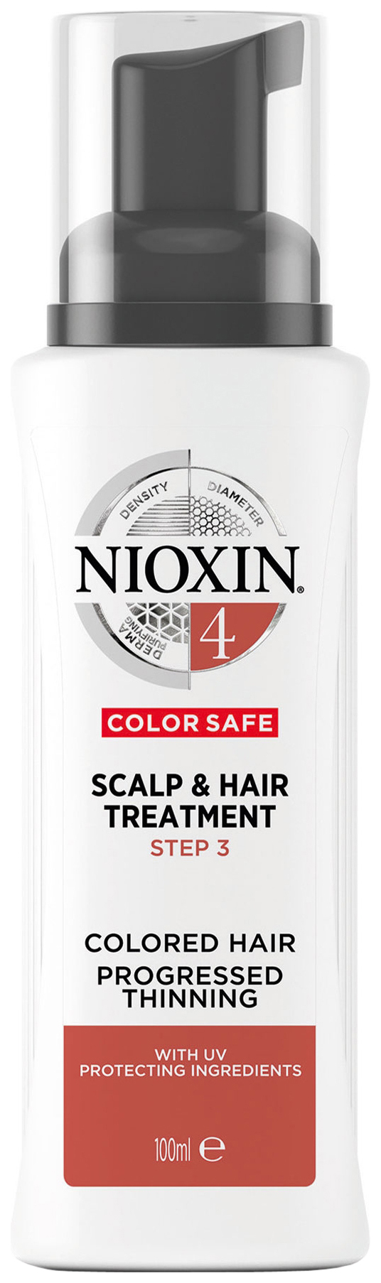 Купить Маска для волос Nioxin Система 4 для окрашенных истонченных волос 100 мл
