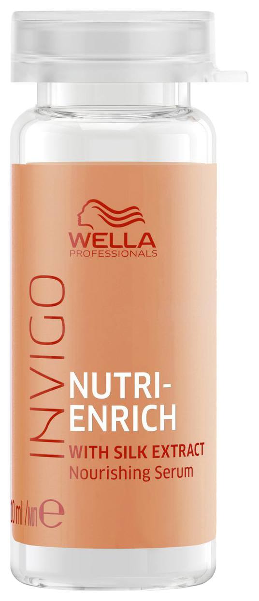Сыворотка для волос Wella Professionals Invigo Nutri-Enrich Nourishing Serum 8х10 мл wella professionals cпрей антистатик питательный nutri enrich 150 мл