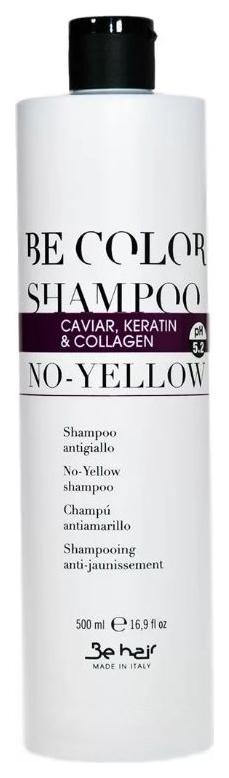 Шампунь Be Hair Be Color No Yellow Shampoo шампунь защита а day by day color care shampoo