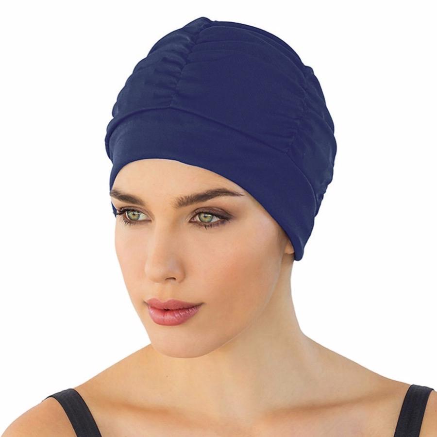 

Шапочка для плавания Fashy Fabric Swim Cap navy, Fabric Swim Cap