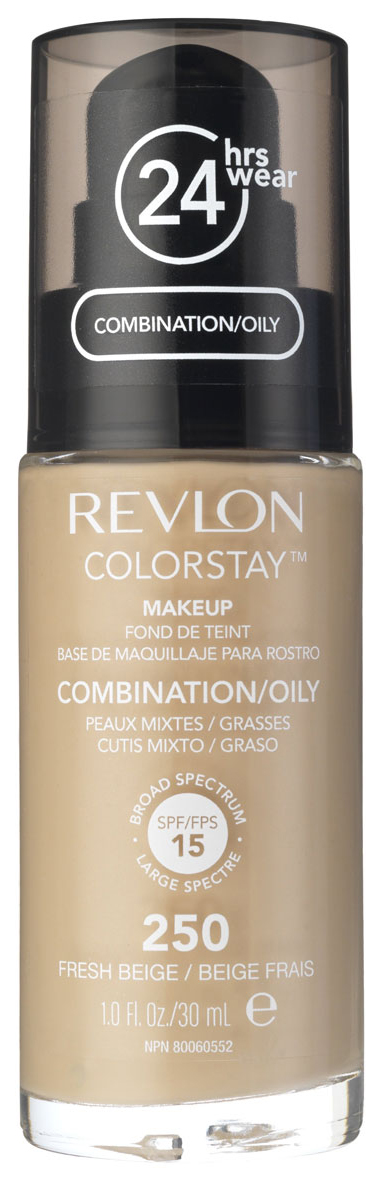 

Тональный крем Revlon Colorstay Makeup For Combination-oily Skin 250 Fresh beige 30 мл