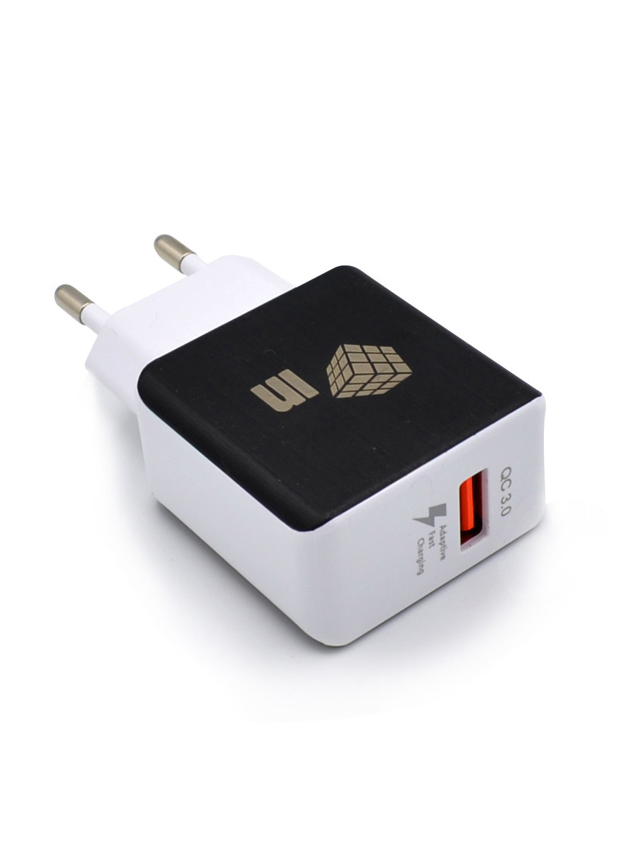 

Сетевое зарядное устройство Innovation SZU-1QC, 1xUSB, 3 A, white, SZU-1QC