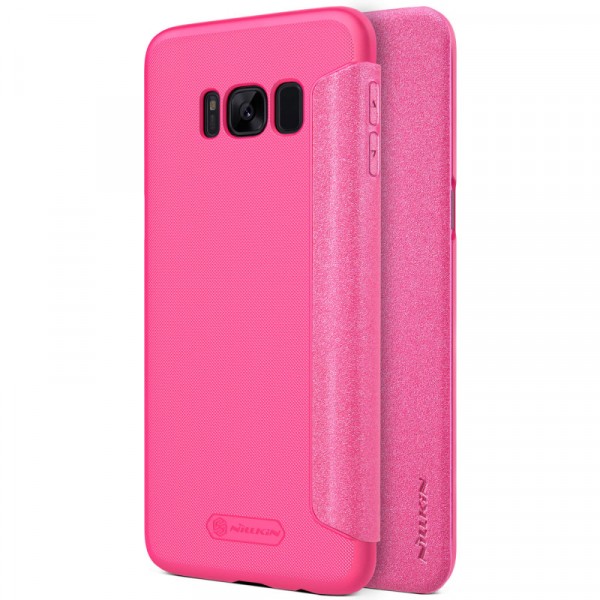 фото Чехол nillkin sparkle series для samsung g955 galaxy s8 plus pink