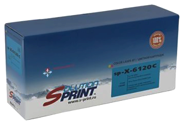 

Картридж Solution Print SP-X-6120C, аналог Xerox 113R00689/113R00693, голубой, SP-X-6120C