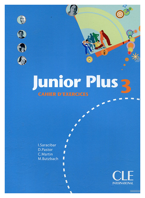 фото Книга cle international "junior plus 3 cahier d'exercices"