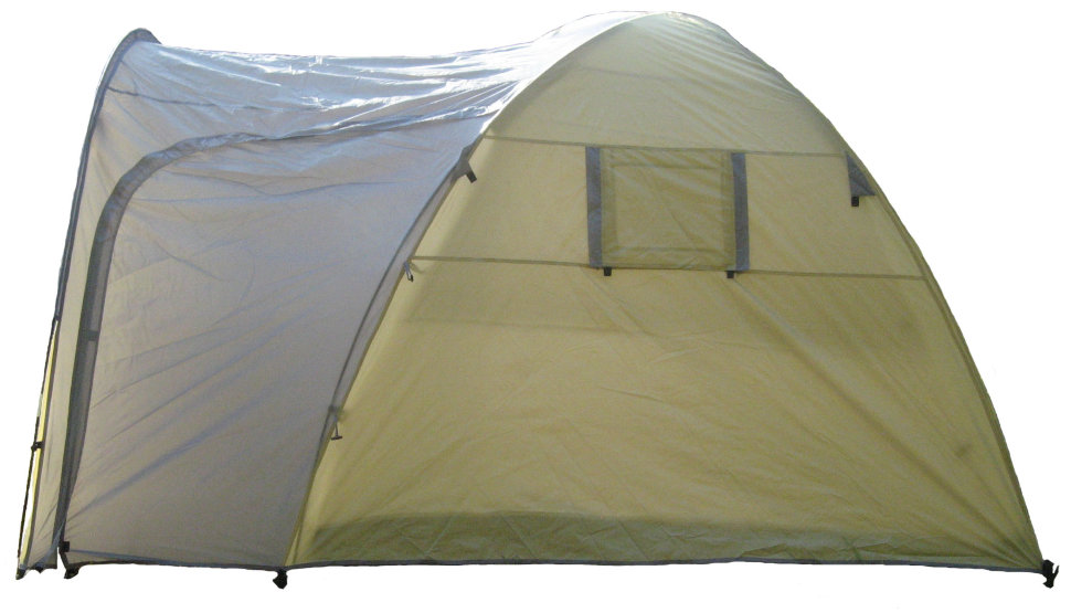 Палатка Indiana Tramp, треккинговая, 4 места, green