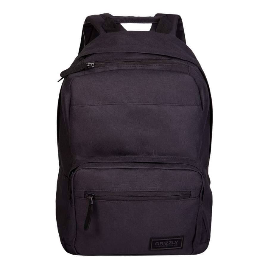 

Рюкзак мужской Grizzly RQ-008-1 черный, RQ-008-1/1
