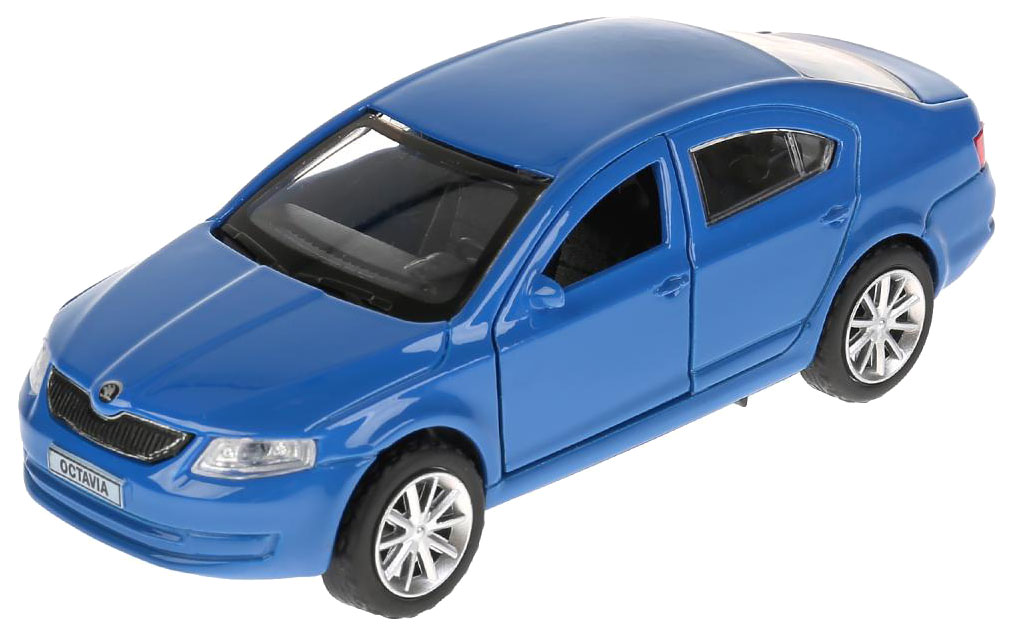 

игрушечная машинка инерционная "Skoda Octavia", 12 см, Синий, Skoda Octavia