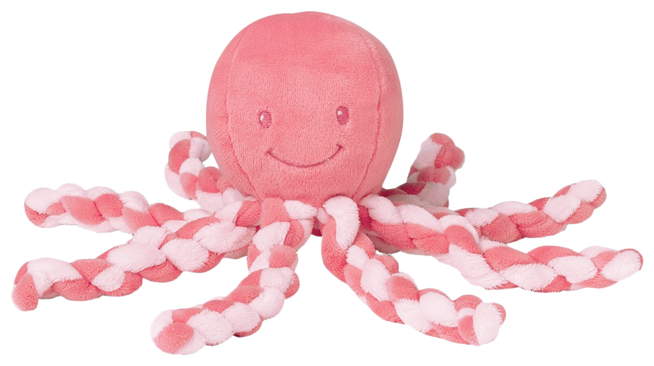 

Игрушка мягкая Nattou Soft toy (Наттоу) Lapidou Octopus Осьминог coral-light pink 878715