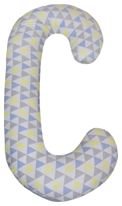 

Подушка для кормления Ceba Baby DUO Себа Беби Дуо Jersey Triangle blue-yellow