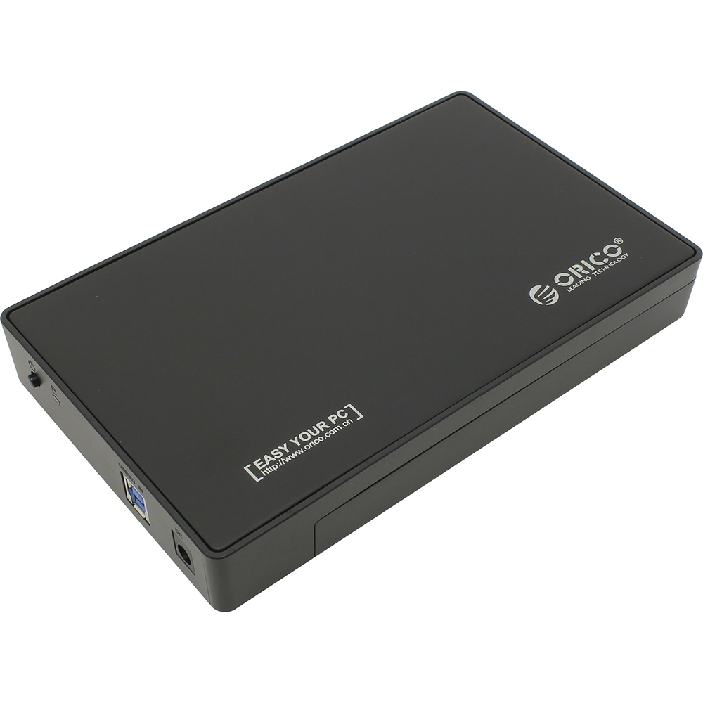 фото Внешний контейнер для hdd orico 3588us3-bk black 2.5"/3.5" usb 3.0