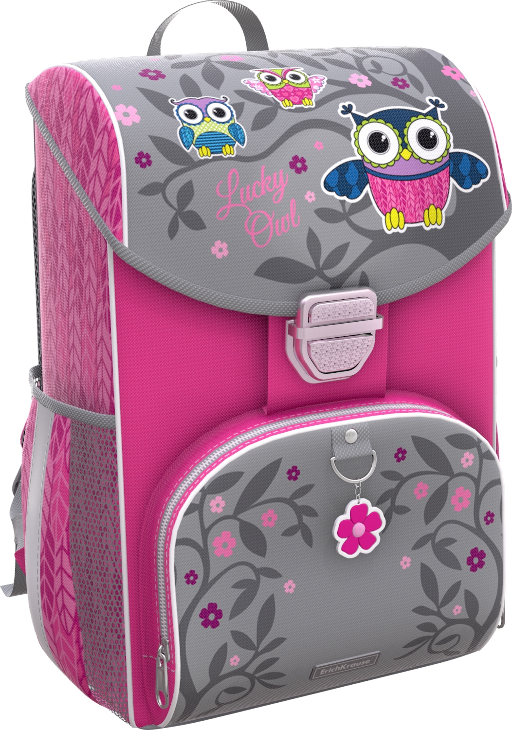 Ранец детский ErichKrause® ErgoLine® 15L Lucky Owl