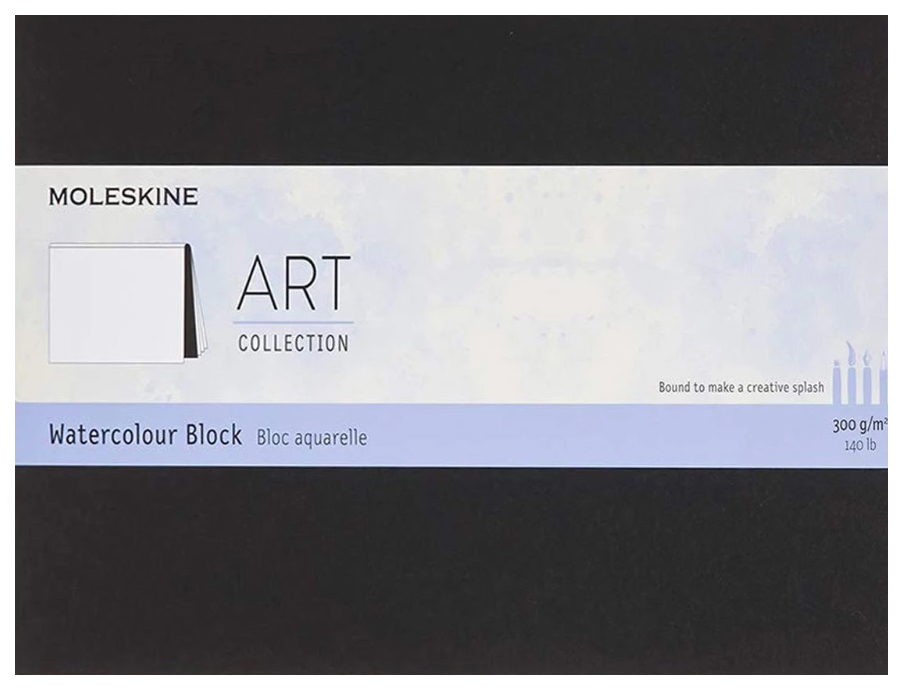 

Блокнот Moleskine для акварели Art Watercolor Large, 36 листов, 300 г/м2