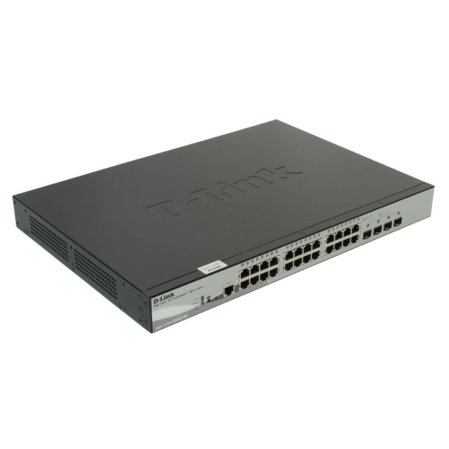 Коммутатор D-Link DGS-1510-28XMP/ME/A1A Black