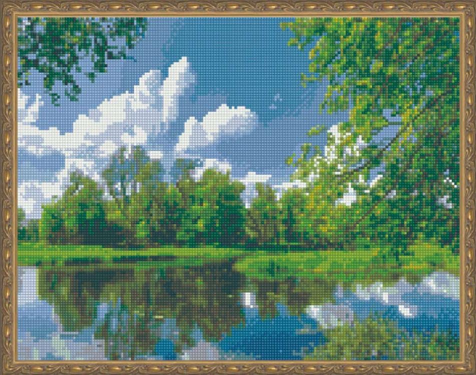 

Алмазная вышивка ВанГогВоМне Родные просторы, 40x50 см, Родные просторы