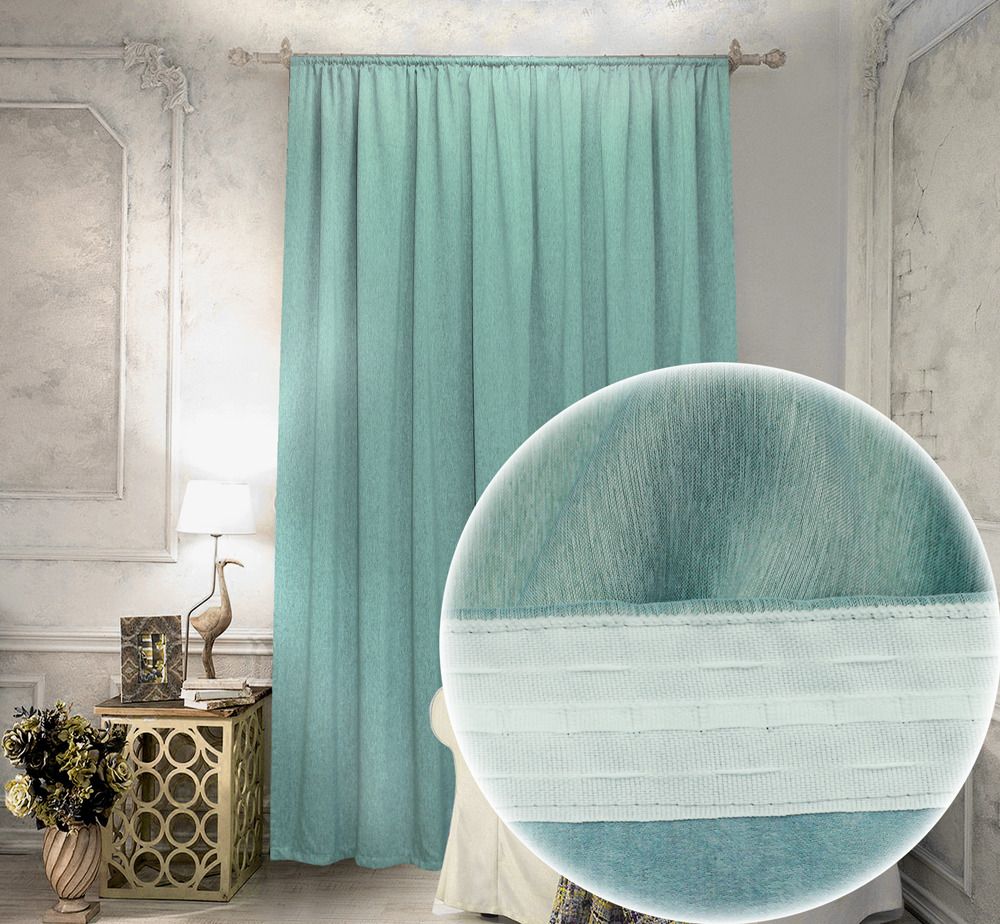 

Штора Amore Mio Soft 200x270, ментол, 1 шт., Soft