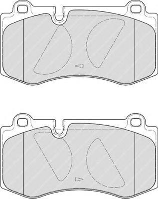 фото Комплект тормозных колодок ferodo fdb4055